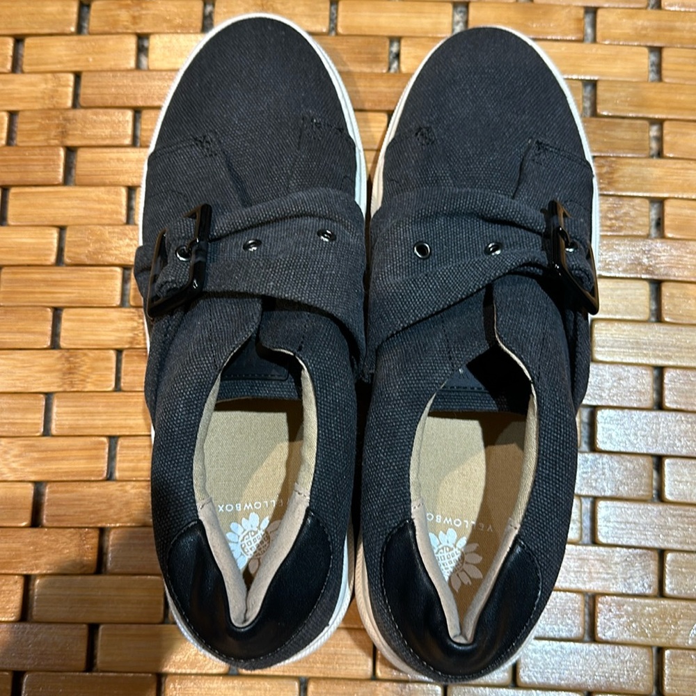 YellowBox dark grey loafer/tennis shoes